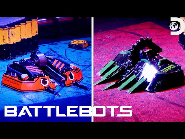 The Best KO Moments on BattleBots | Discovery