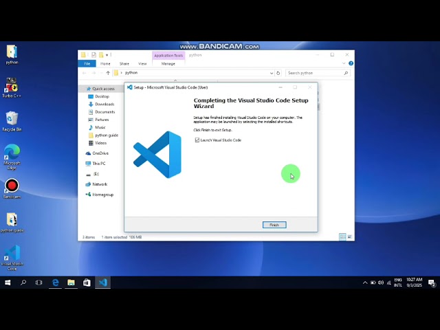 Python IDE (Visual Studio installation and configuration)