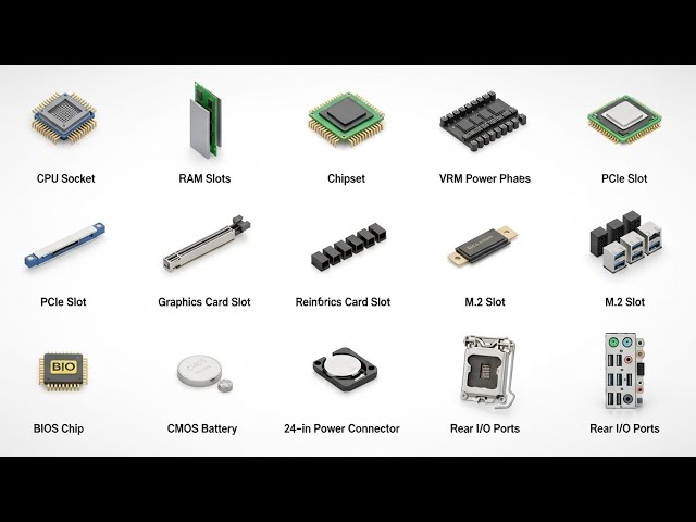 Every Motherboard Components Explained in 43 Minutes