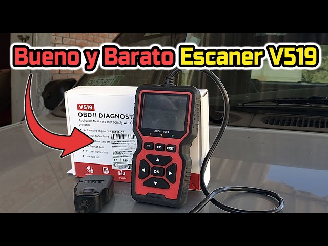 This Good and Cheap V519 Automotive Scanner is Perfect for Fault Codes, Check Engine Light and more