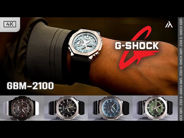 Nuevos G-Shock GBM-2100. Ahora sí.