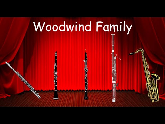 The Woodwind Family - Listen to the instruments of the Woodwind family! - Orchestra for Kids