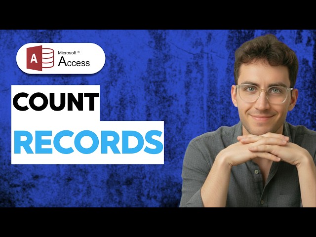 How to Count Records in Microsoft Access Query [2026 Full Guide]