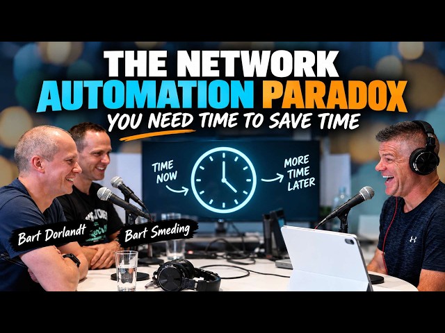 The Network Automation Paradox - You Need Time To Save Time