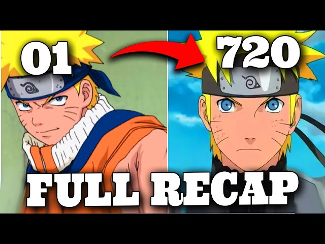 ALL OF NARUTO IN 46 MINUTES