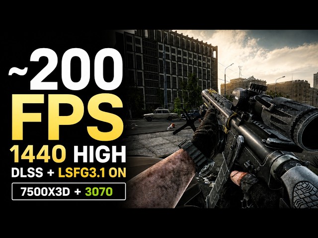 I Turned On LSFG 3.1 With a 3070 + 7500X3D