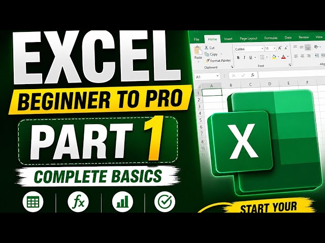 Excel Course part - 1