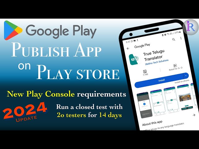 How to publish app in Google Play Store | 2024 update