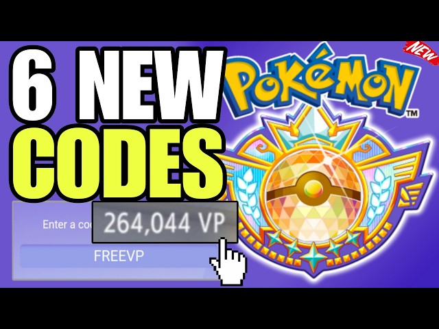 *NEW* POKEMON CHAMPIONS MYSTERY GIFTS CODE 2026 | ALL WORKING CODES IN MYSTERY GIFTS FOR VP