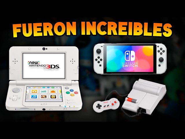 Los MEJORES REDISEÑOS de Consolas de Nintendo
