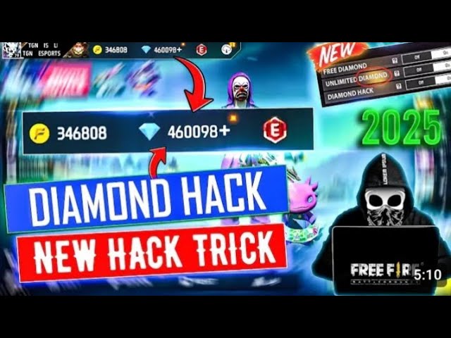FF DIAMOND HACK 2025 NEW TRICK Free Fire Gaming Ke|MGeGamer#freefire#mixpro#geekgamer#keyboardmous