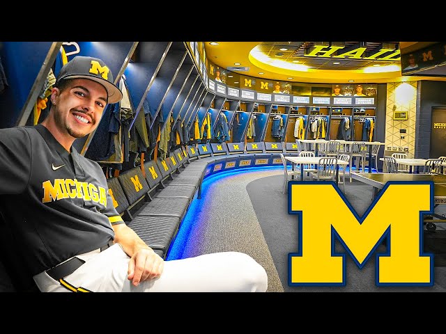 Exclusive Tour: Michigan’s $26,000,000 Baseball Facilities!
