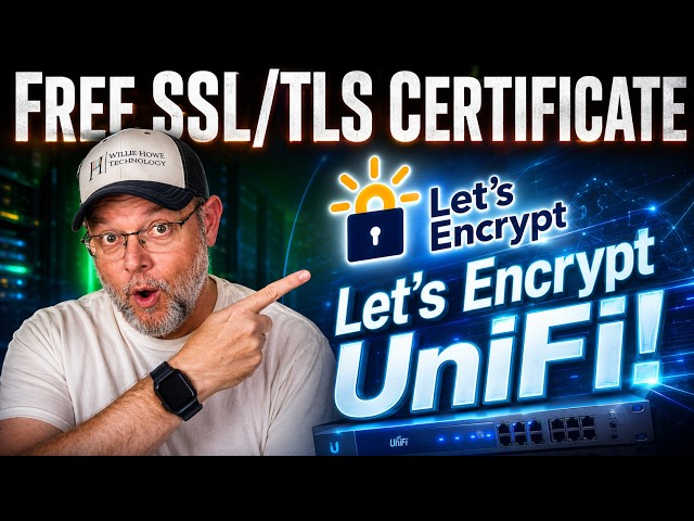 Let's Encrypt UniFi!