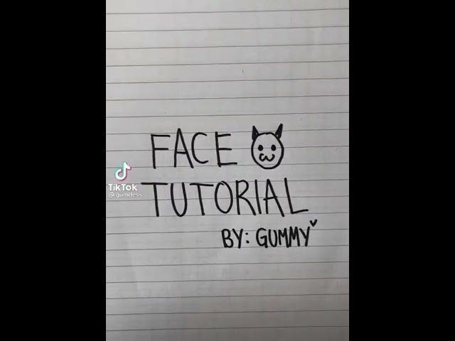 FACE TUTORIAL ”CREDITS TO GUMDESS”