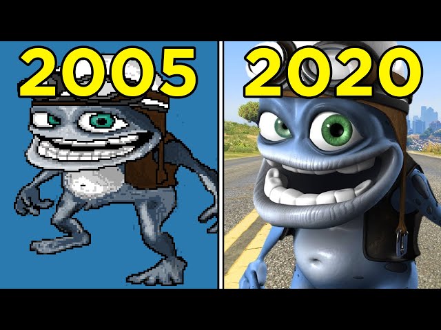 Evolution Of Crazy Frog Games (2005-2020)
