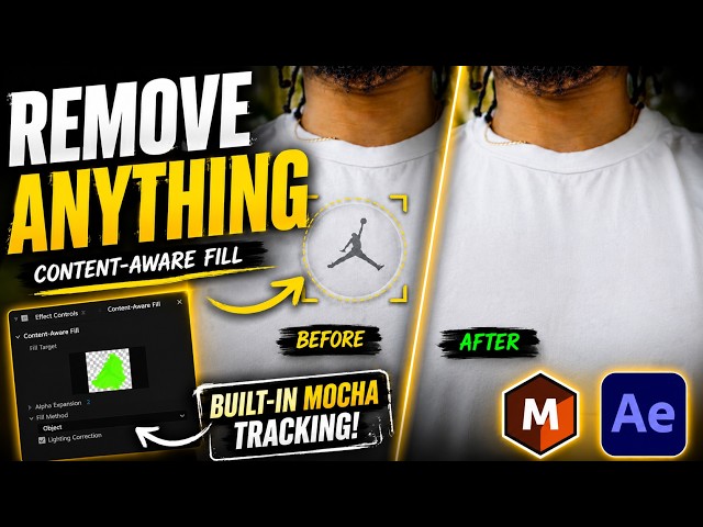 Content-Aware Fill in After Effects (Complete Tutorial)