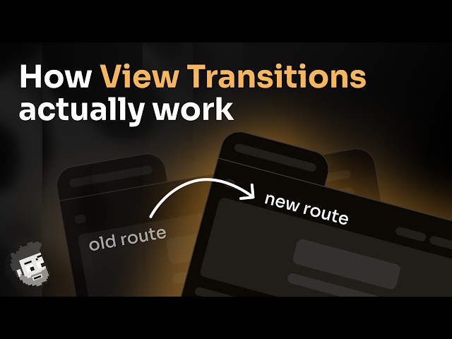 How View Transitions actually work