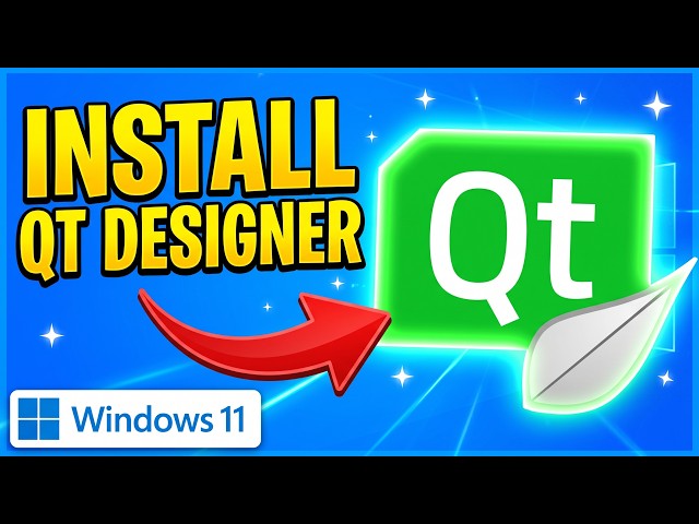 How To Install Qt Designer on Windows 11 PC/Laptop 2026