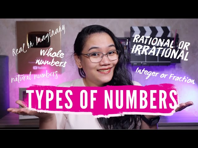 Types of Numbers: Real and Imaginary, Rational and Irrational, Natural and Whole Numbers