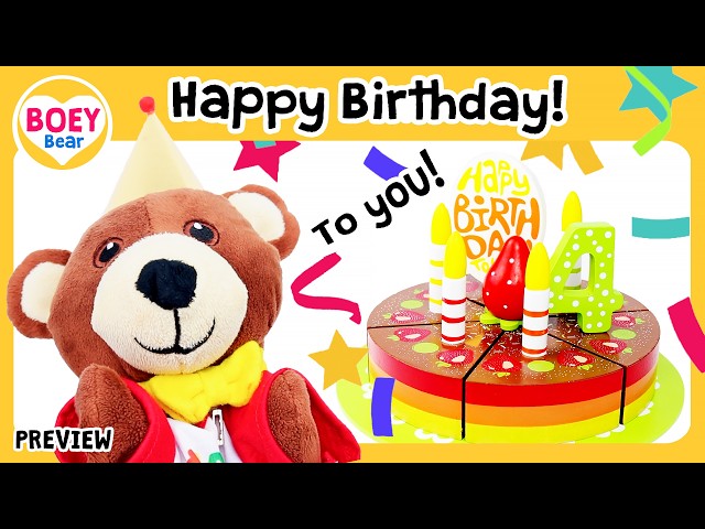 🎉 Surprise Birthday Video for your Toddler! 🎂 Boey's Birthday message | Toddler Learning Videos