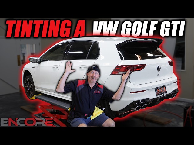 Learn How to Install Window Tint | VW Golf Step-by-Step Tinting Tutorial (For Beginners)