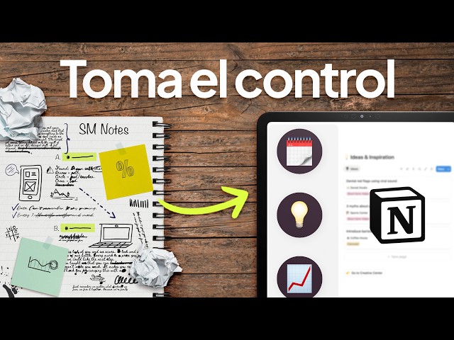 Maneja tus redes sociales con esta plantilla de Notion [TUTORIAL]