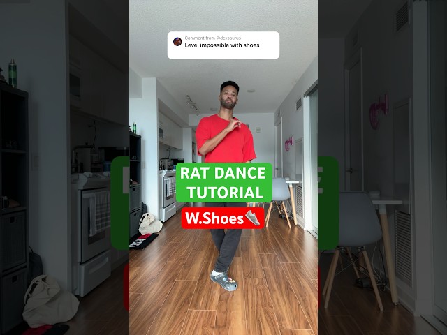 RAT DANCE Tutorial with SHOES! #ratdance #chesstypebeat #tutorial #dance #trend