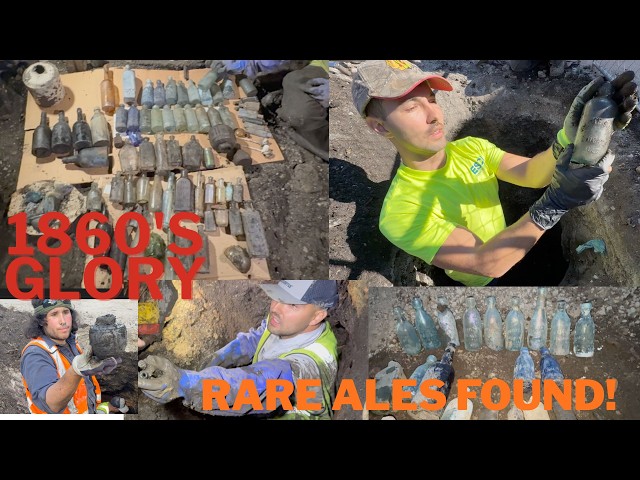 1860's-1870's Privy Found! Rare Bottles, Treasures and Antiques Await!