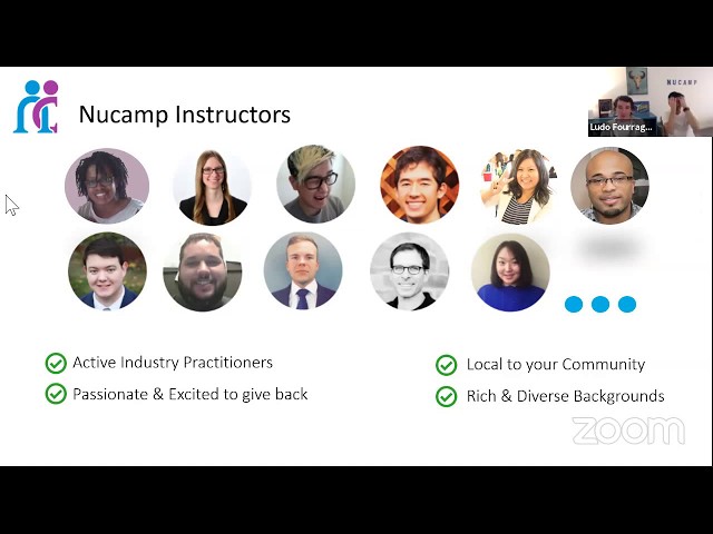 Nucamp Coding Bootcamp Online Open House