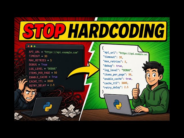 Config Files: Control Your Python Program with JSON
