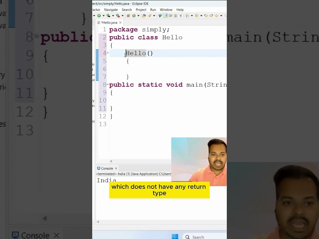 What are Constructors in Java? | Automation Testing #automationtesting #sdet #seleniumjava #selenium