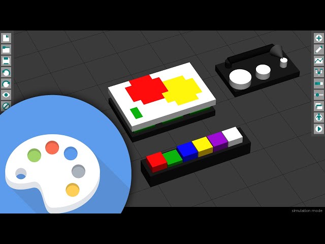 I created a drawing program with just 9 lines of code