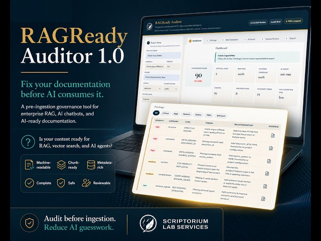 RAGReady Auditor 1.0 Workflow
