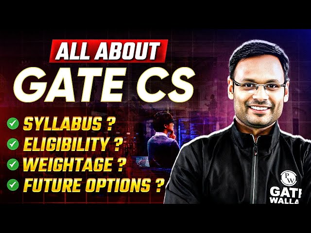 All About GATE CS 📚🚀 | Syllabus, Eligibility, Weightage & Future Scope Explained!