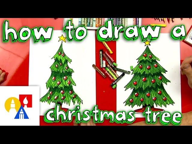 How To Draw A Christmas Tree