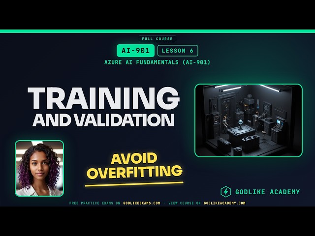 AI-901 Azure AI Fundamentals · Lesson 6: Train Valid Models Avoid Overfitting