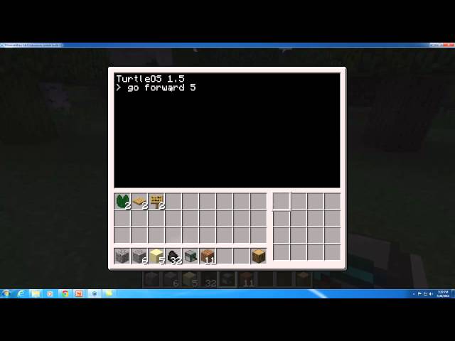 MinecraftEDU ComputerCraft Turtle Programming