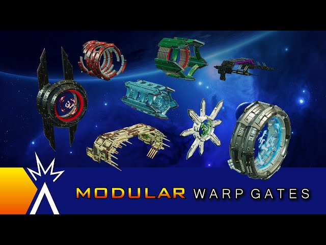 Modular Warp Gates - Unity Asset Store