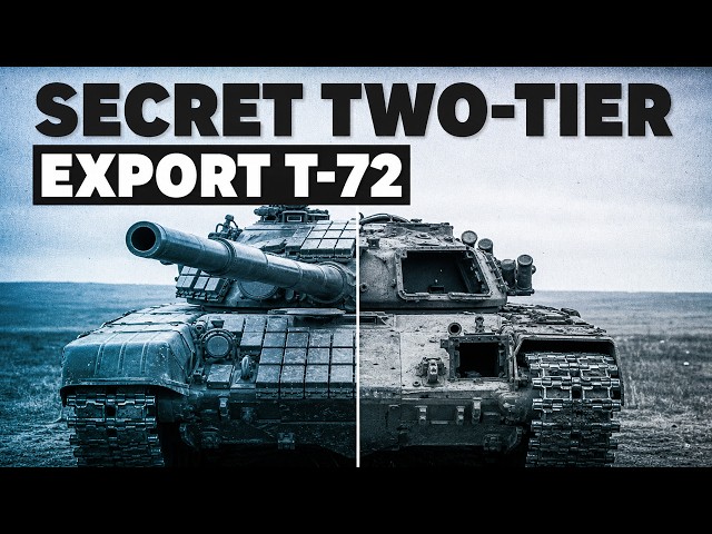 T-72: The Export Tank the Soviets Deliberately Built Weaker Than Their Own