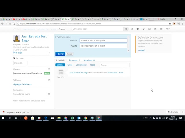 Webinar Zenkiu por Imolko - Diseñador de Plantillas - Ventajas y Uso (Agosto 1 2018)