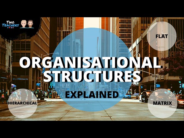 Organisational Structures Explained