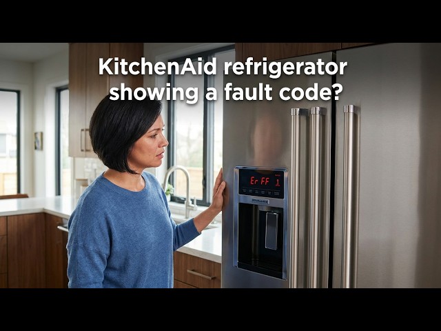 KitchenAid Refrigerator Fault Codes: A Clear Fix Guide 🧊