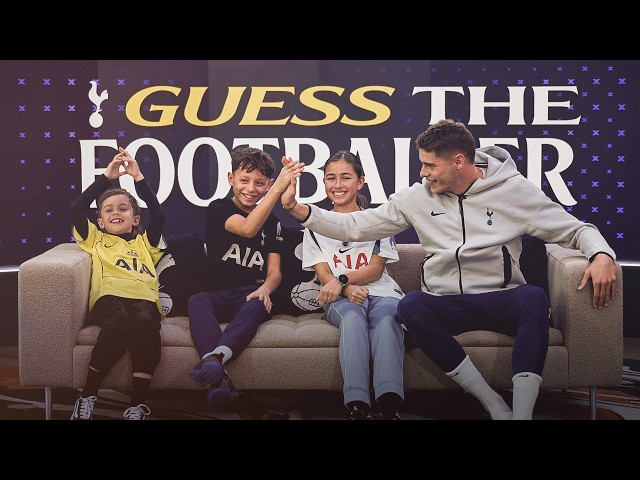 Who's the footballer?! 🕵️‍♂️ ft. Micky van de Ven & Junior One Hotspur Members