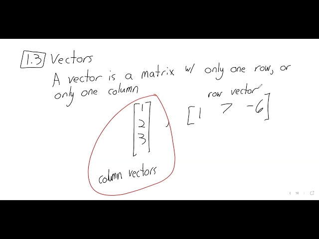 2024 LA Week 2 Intro to vectors