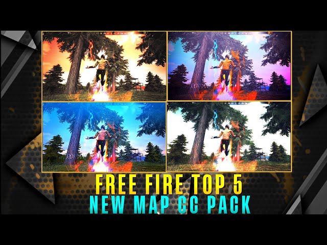 FREE FIRE NEW TOP 5 MAP CC XML PACK 💓 FOR ALIGHT MOTION 🔥FF MAP CC #ffccpack #ffcc #mapcc #lobbyedit