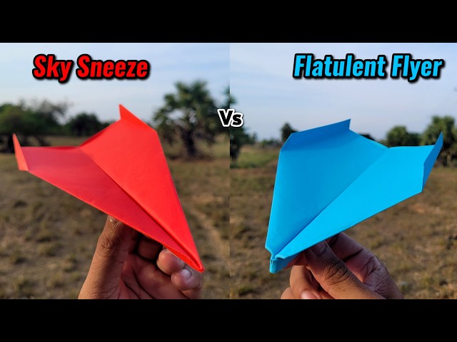 How to Make Paper Airplanes That Fly 100+ Feet! | 2 Simple Designs
