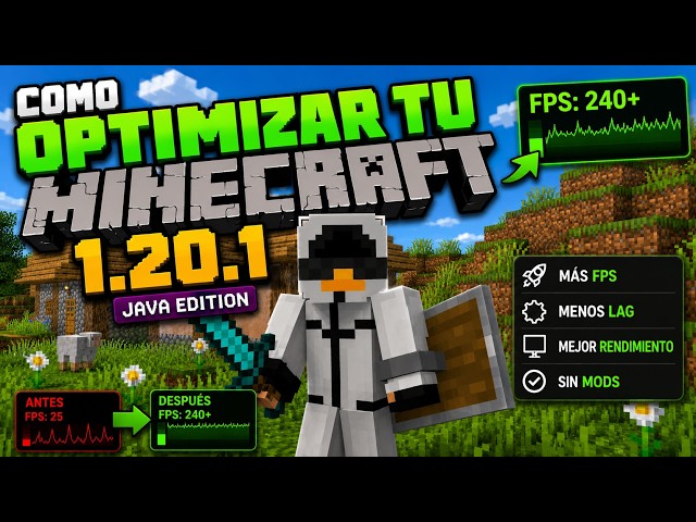 Como optimizar minecraft java 1.20.1