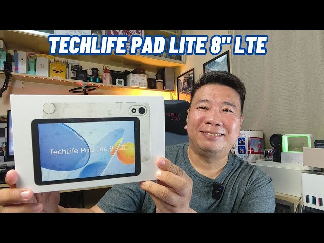 TechLife Pad Lite 8" LTE - Unboxing, Setup and Hands on test (Philippines SRP PHP 4,999)