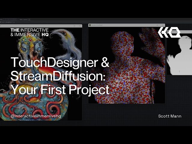 TouchDesigner & StreamDiffusion: Your First Project - TouchDesigner Tutorial 207