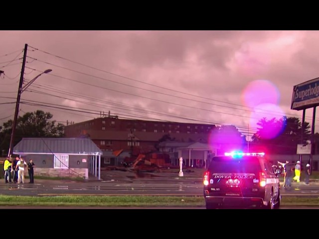 Residents describe ‘scary' moments when tornado moved through Delaware